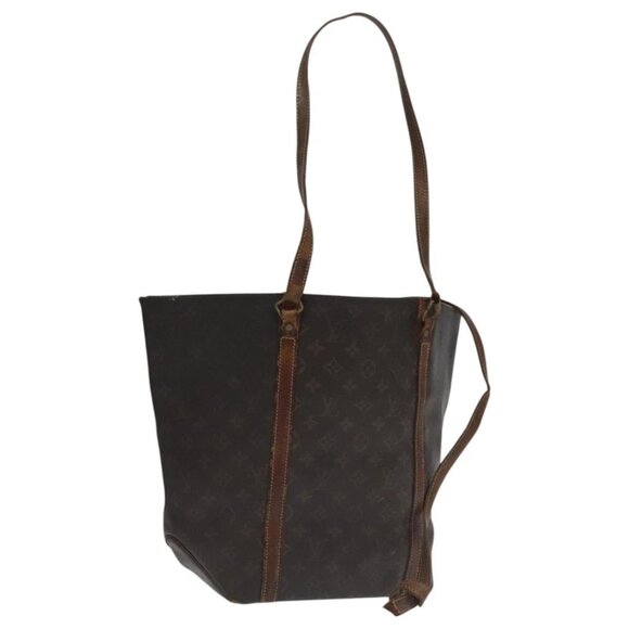 LOUIS VUITTON Monogram Sac Shopping Tote Bag M51108 LV Auth 103504 - Picture 1 of 16